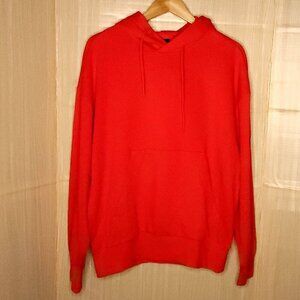 Adidas Mens New Red Hooded Sweatshirt Small